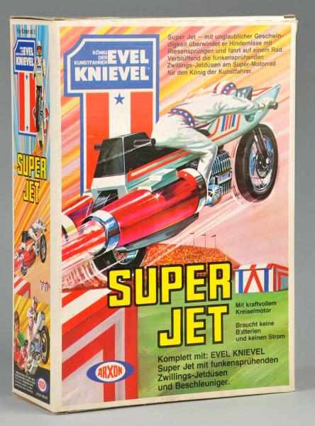 Appraisal: Evel Knievel Super Jet Motorcycle Toy Description European variation made