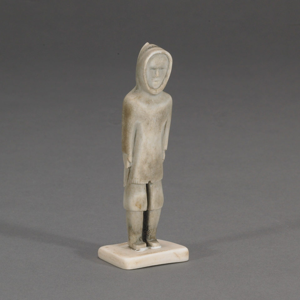 Appraisal: Unidentified STANDING MAN bone height x width x depth cm