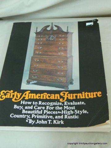 Appraisal: Early American Furniture Book by John T Kirk