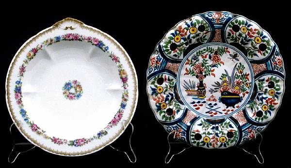 Appraisal: A group of eleven Limoges soup plates together with a