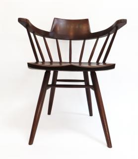 Appraisal: Captains Chair Attr To George Nakashima Captains Chair Attr To