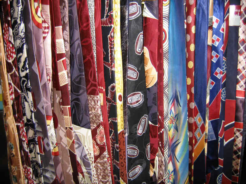 Appraisal: VINTAGE TIE COLLECTION Mostly from the 's- 's many colors