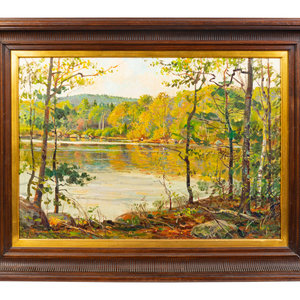 Appraisal: Wayne Beam Morrell American - La Haska Pond Pennsylvania oil