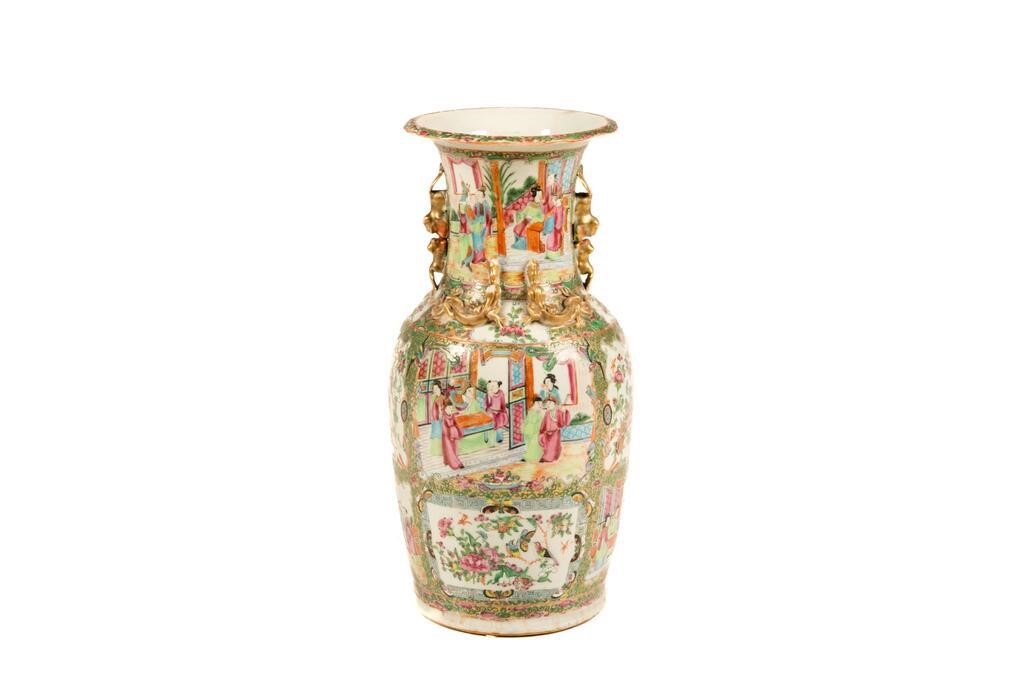 Appraisal: Chinese in the Canton medallion style elaborately enameled and painted