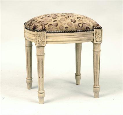 Appraisal: Louis XVI-Style Painted Tabouret x x in