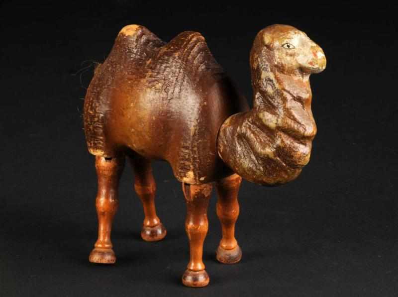 Appraisal: Schoenhut All Wood Camel with Double Hump Description American Ca