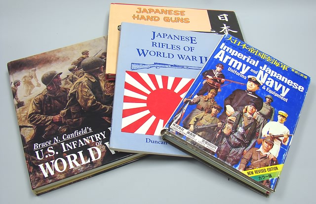 Appraisal: Lot consists of reference volumes WWII Japanese Military