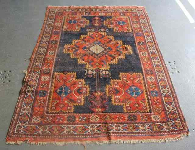 Appraisal: Kazak Style Handmade Rug From a New Hyde Park NY