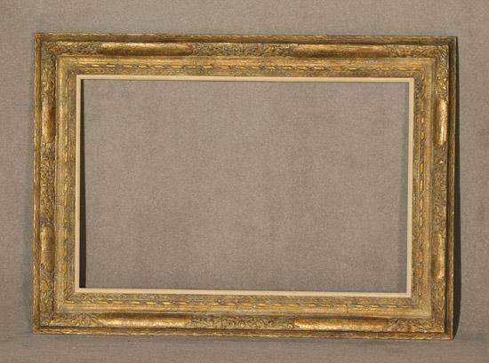 Appraisal: Louis XV Style Giltwood Frame th Century Sight size x