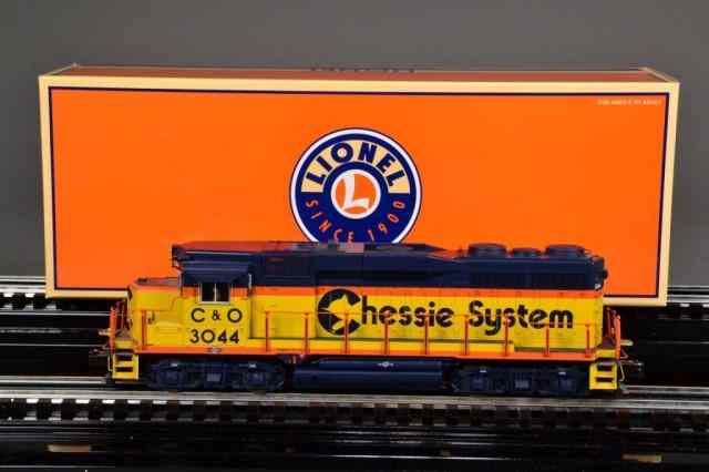 Appraisal: LIONEL CHESSIE LOCOMOTIVESIncluding two Chessie locomotives similarly painted navy blue