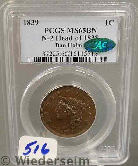 Appraisal: Large cent PCGS