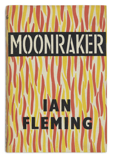 Appraisal: FINE INSCRIBED COPY FLEMING IAN Moonraker vo black cloth stamped