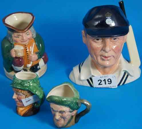 Appraisal: Royal Doulton Character Jugs Medium Size The Hampshire Cricketer D