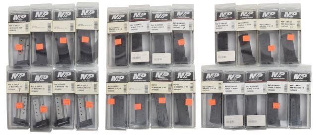 Appraisal: lot of M P S W pistol magazines new in