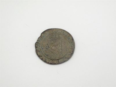 Appraisal: James I - Shilling third coinage mm lis th bust