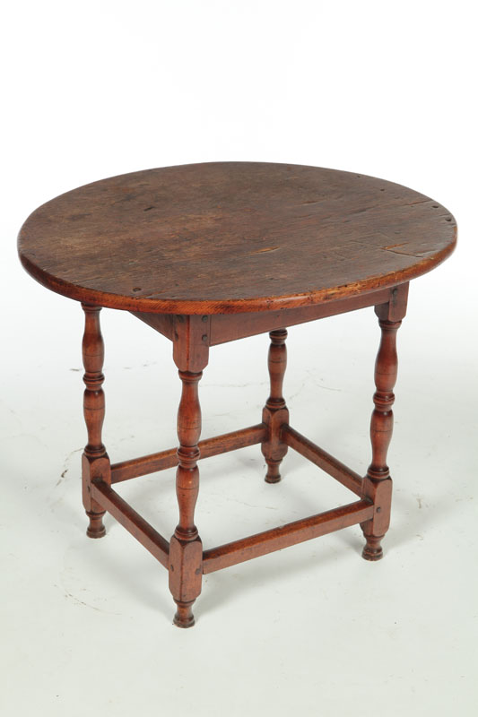 Appraisal: TAVERN TABLE New England probably Essex County Massachusetts th century