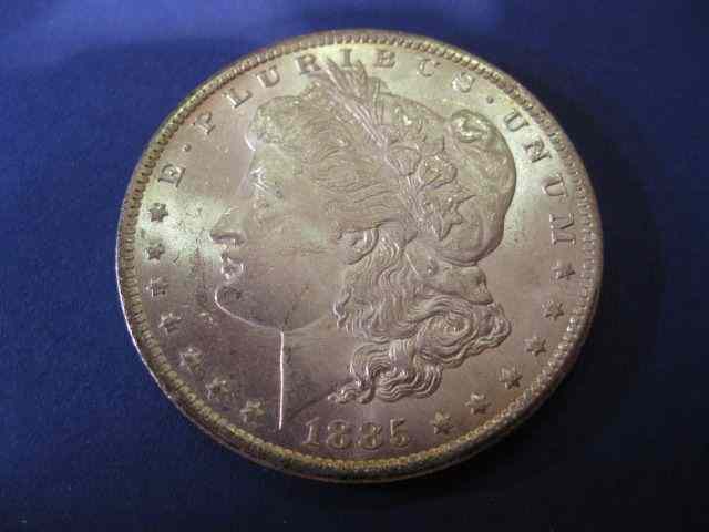 Appraisal: -CC U S Morgan Silver Dollar uncirculated