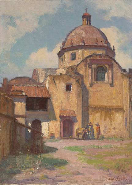 Appraisal: Gordon Coutts Scottish American - San Pablo Mexico View of