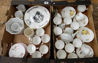 Appraisal: A collection of pottery to include Royal Ascot part tea