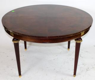 Appraisal: French Louis XVI mahogany table French Louis XVI style mahogany