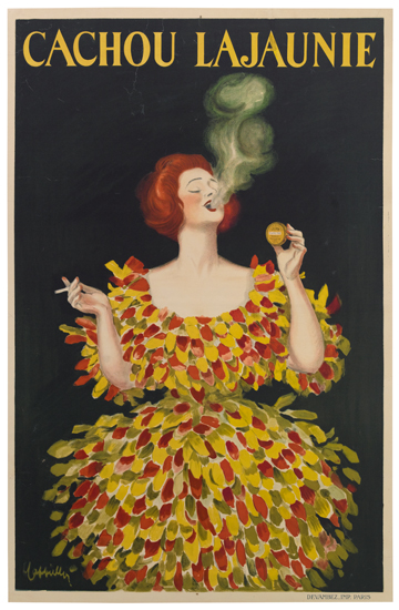 Appraisal: LEONETTO CAPPIELLO - CACHOU LAJAUNIE x inches x cm Devambez