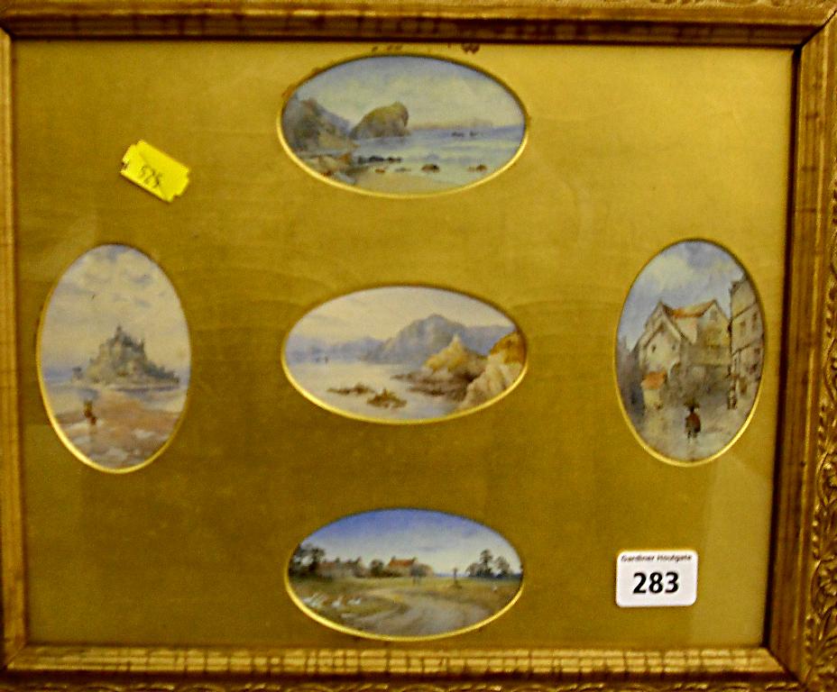 Appraisal: th century French Miniature School - framed and mounted collection