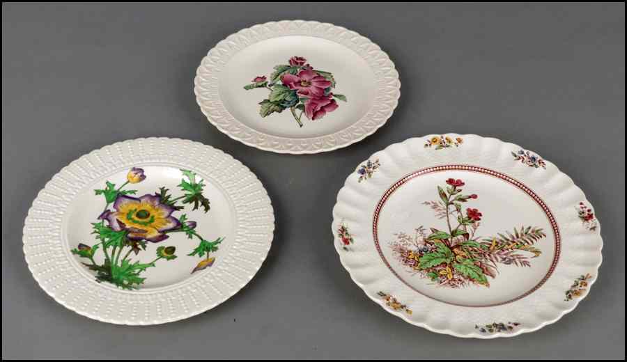 Appraisal: SET OF CAULDON PORCELAIN DINNER PLATES Together with Copeland Spode