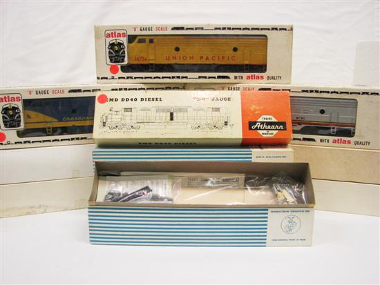 Appraisal: Eleven H-O scale model railroad kits in original packaging including