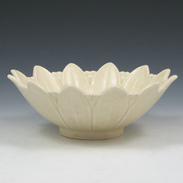 Appraisal: Rookwood Lotus Bowl - Mint Rookwood lotus bowl in ivory