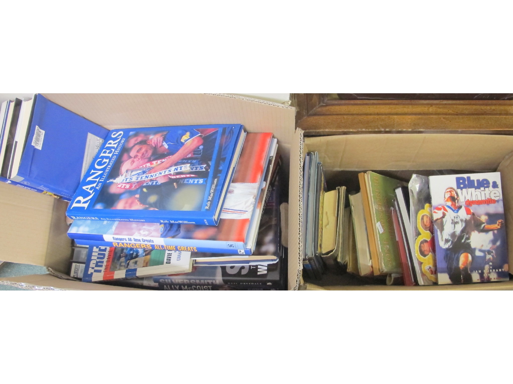 Appraisal: Two boxes of books