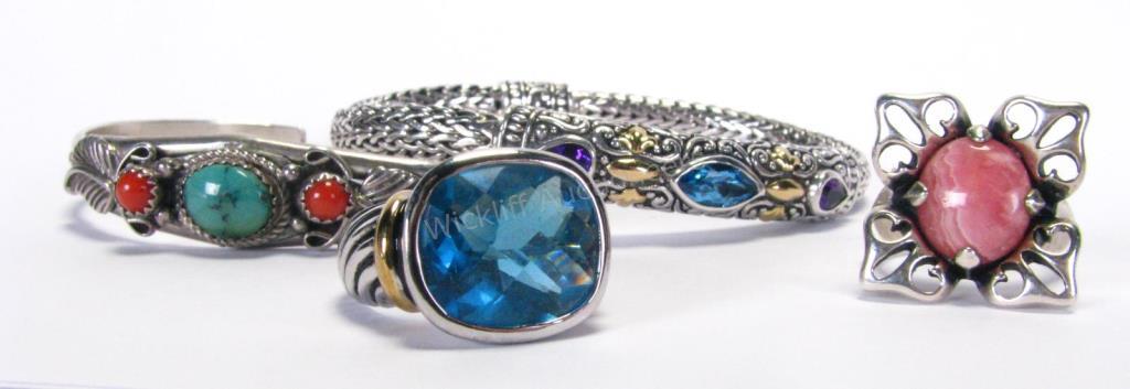 Appraisal: A nice group of quality jewelry including a Samuel Behnam