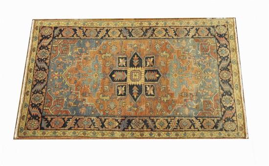 Appraisal: Lot Property of Various Owners Kashmir Serapi Rug Contemporary Rust