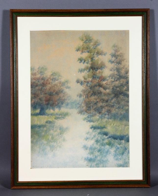 Appraisal: - Drysdale Louisiana Bayou Wash B Alexander John Drysdale American