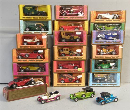 Appraisal: Twenty-two Matchbox Models of Yesteryear comprising Y Y Y Y