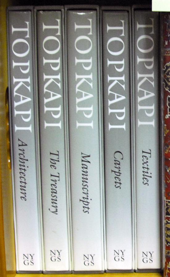 Appraisal: FOUR VOLUMES THE TOPKAPI SARAY MUSEUM including Topkapi Architecture Topkapi