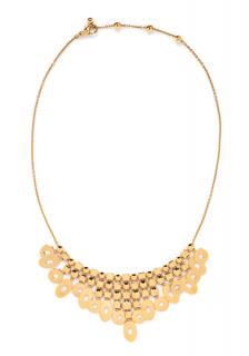 Appraisal: An Karat Yellow Gold Lucea Fringe Necklace Bvlgari dwts An