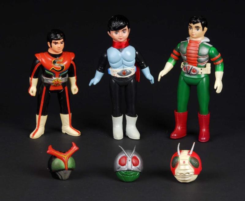 Appraisal: Lot of Toys Description Japanese Made by Bandai Includes Bandai