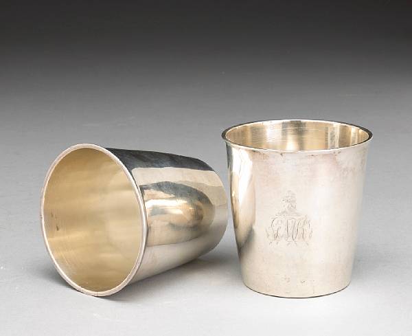 Appraisal: SilverFrom the Estate of Phyllis Butterfield Plain flat base with