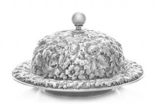 Appraisal: An American Silver Covered Butter Dish Black Starr Frost New