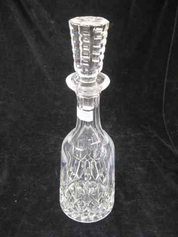 Appraisal: Waterford Crystal ''Lismore'' Decanter '' excellent