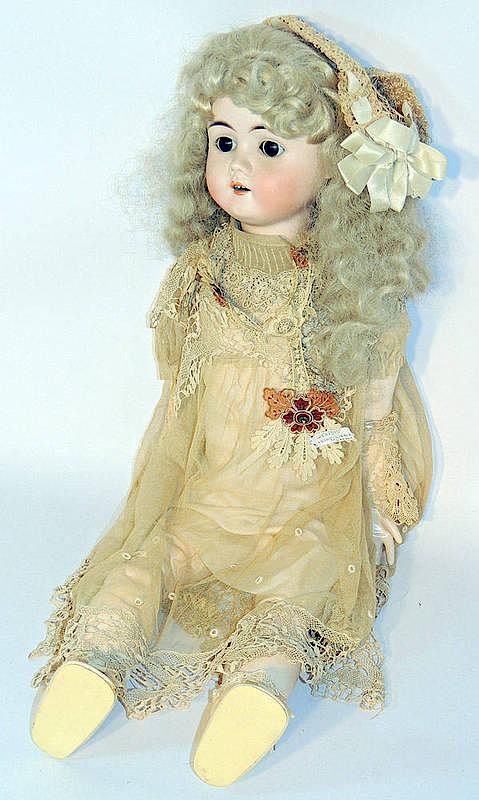 Appraisal: Max Handwerck Bisque Head Doll Germany With sleep eyes open