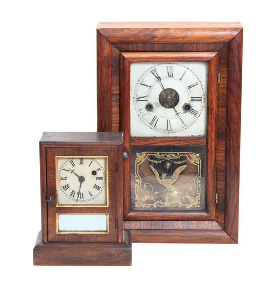 Appraisal: Sale Lot Two American Mantle Clocks Seth Thomas each having