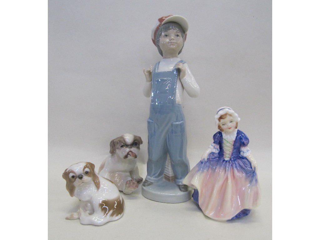 Appraisal: Royal Doulton figure 'Dinky Do' HN Lladro figure of a