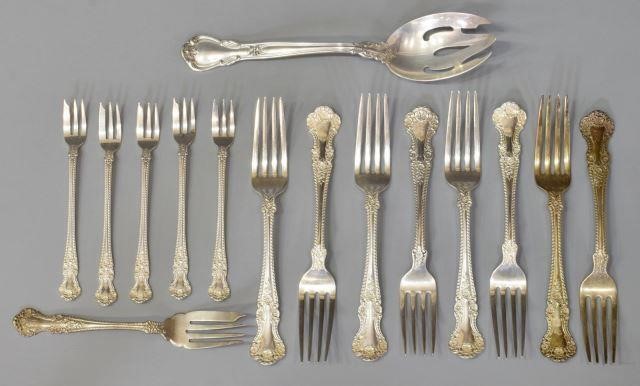 Appraisal: lot of Gorham Cambridge sterling silver flatware including forks six