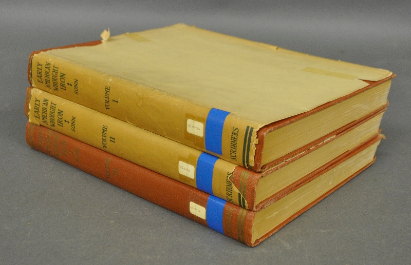 Appraisal: - Books vol set Sonn Albert H Charles Early American