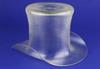 Appraisal: GLASS HAT - th c large blown glass top hat