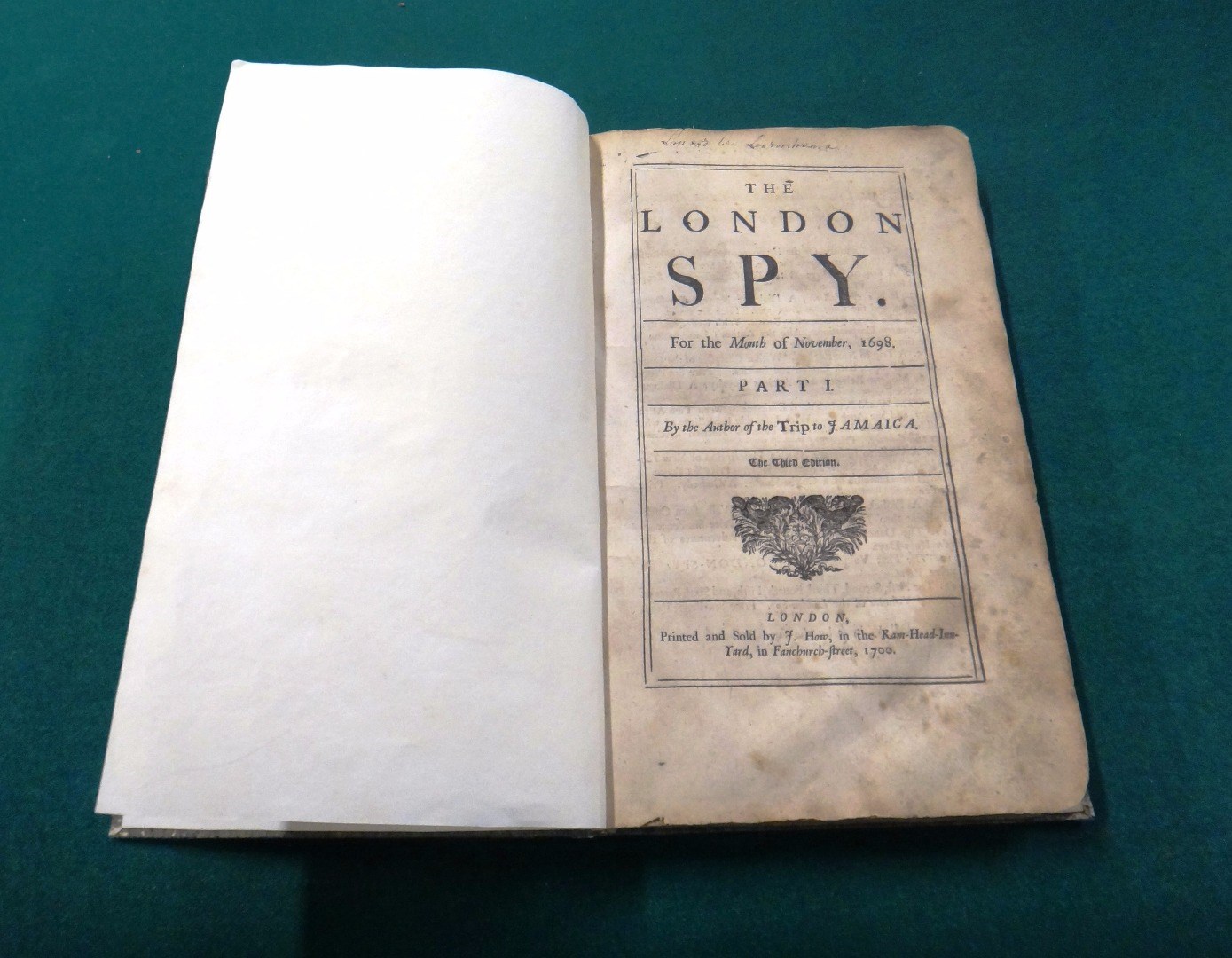 Appraisal: THE LONDON SPY vol parts i - xii vol parts