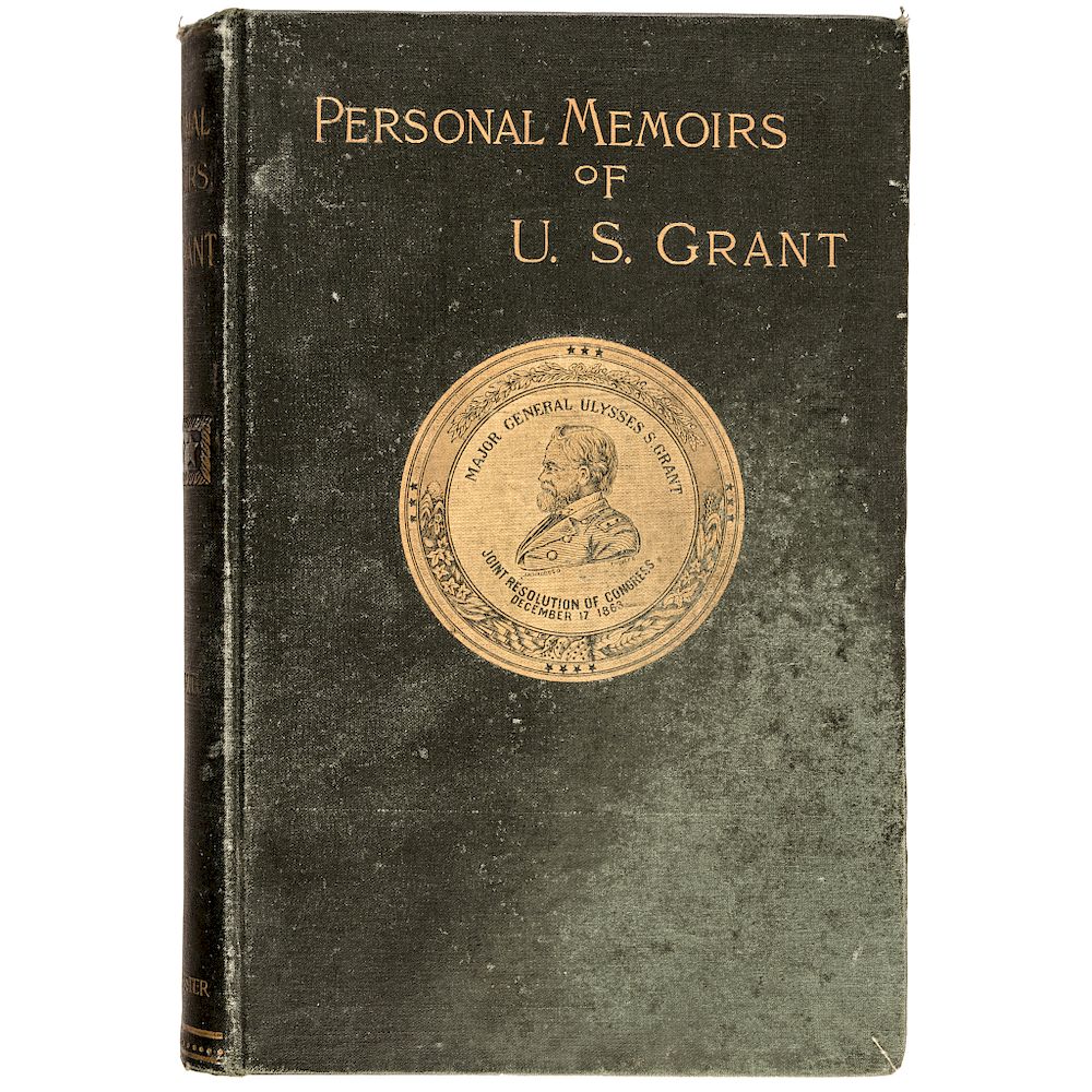 Appraisal: st Edition Personal Memoirs of U S Grant -Volume Set