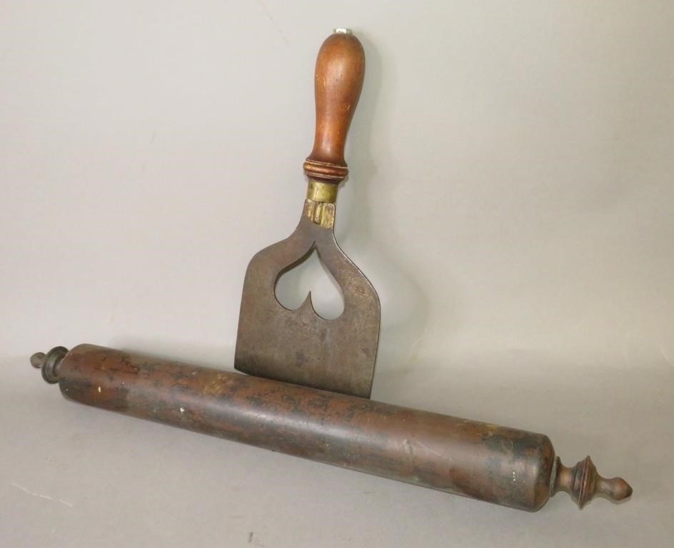 Appraisal: UNCOMMON KITCHEN UTENSILSca th-late th century Victorian English weighted brass