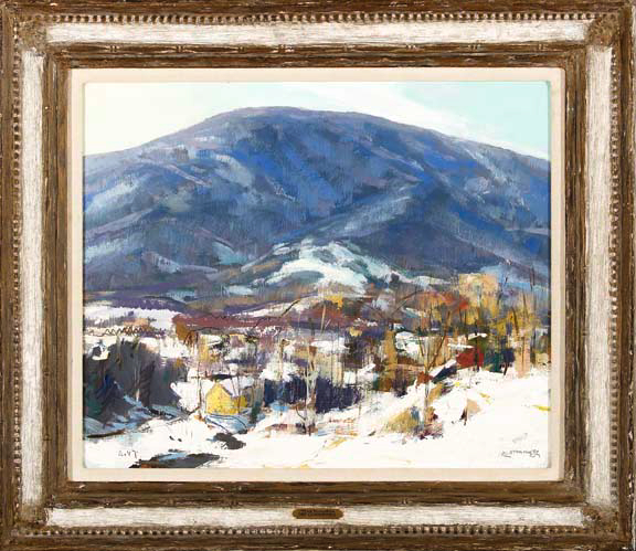 Appraisal: Jay H Connaway American - Dorset Hollow Vermont oil on